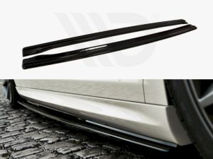 Maxton Side Skirts Diffusers VW Passat CC R36 R-Line (Prefacelift Models)