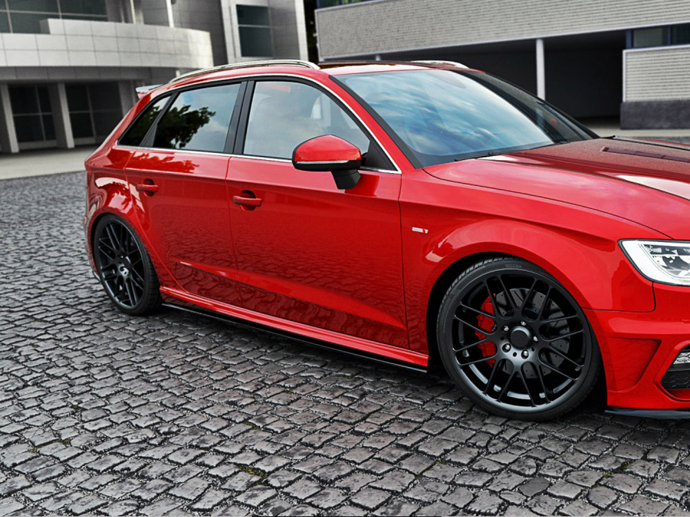 Maxton side skirts diffusers audi s3/a3 s-line 8v/8v facelift models sportback 3 Maxton side skirts diffusers audi s3/a3 s-line 8v/8v facelift models sportback - image 3