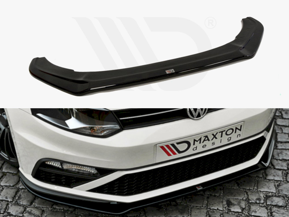 Maxton front splitter v2 volkswagen polo gti mk5 facelift models 1 Maxton front splitter v2 volkswagen polo gti mk5 facelift models