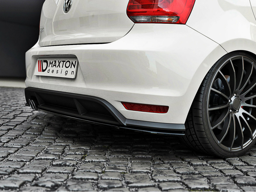 Maxton rear splitter volkswagen polo gti mk5 facelift models 2 Maxton rear splitter volkswagen polo gti mk5 facelift models - image 2
