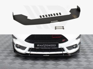 Maxton Front Racing Splitter V2 Ford Fiesta ST Mk7 Facelift Models
