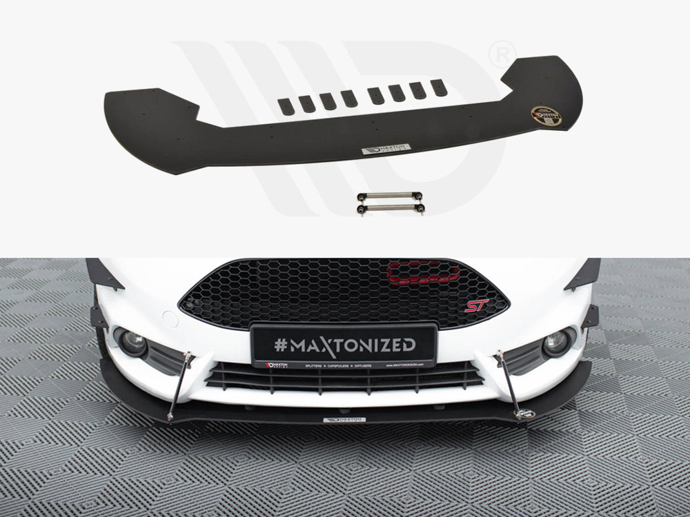 Maxton front racing splitter v1 ford fiesta st mk7 facelift models 1 Maxton front racing splitter v1 ford fiesta st mk7 facelift models