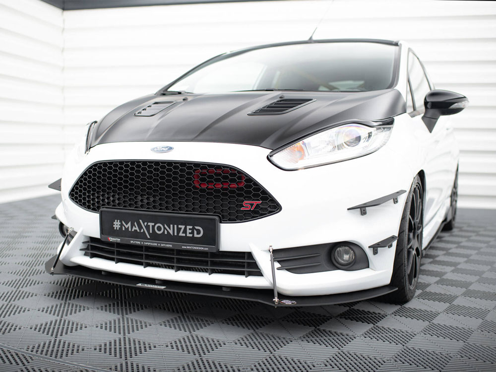 Maxton front racing splitter v1 ford fiesta st mk7 facelift models 2 Maxton front racing splitter v1 ford fiesta st mk7 facelift models - image 2