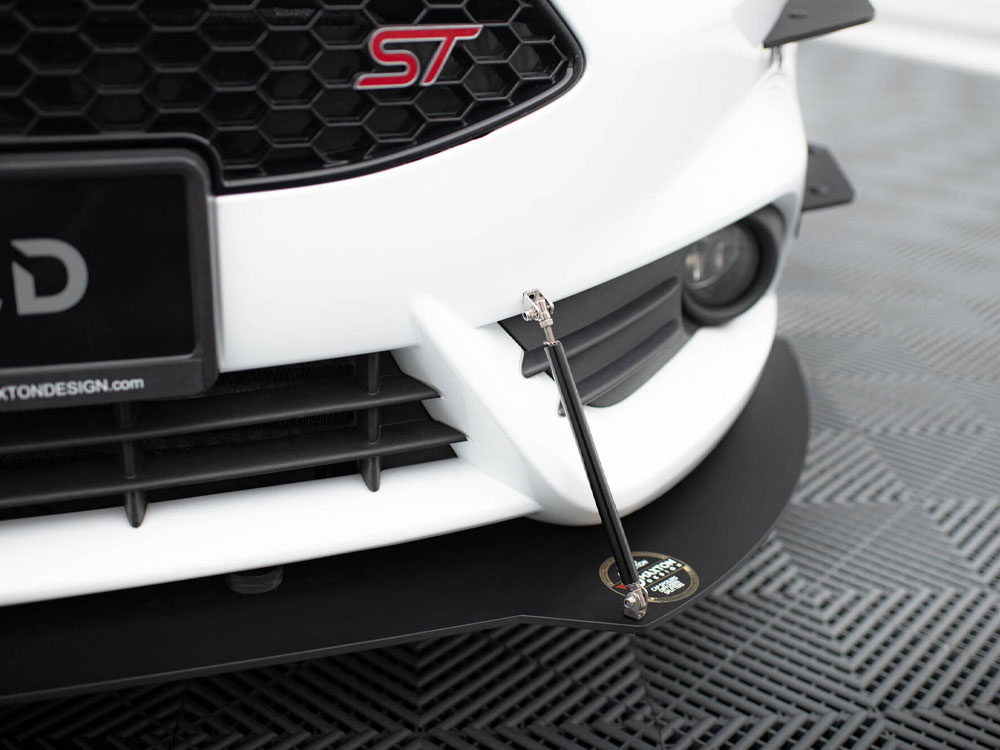 Maxton front racing splitter v1 ford fiesta st mk7 facelift models 4 Maxton front racing splitter v1 ford fiesta st mk7 facelift models - image 4