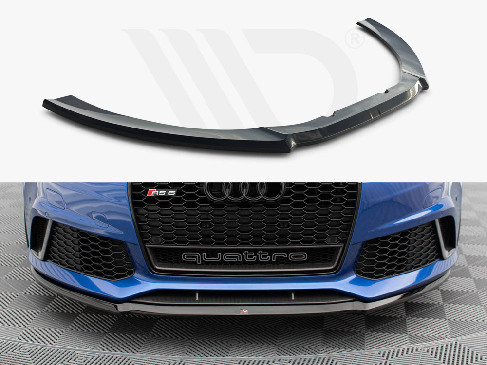 Maxton front splitter v2 audi rs6 c7 1 Maxton front splitter v2 audi rs6 c7