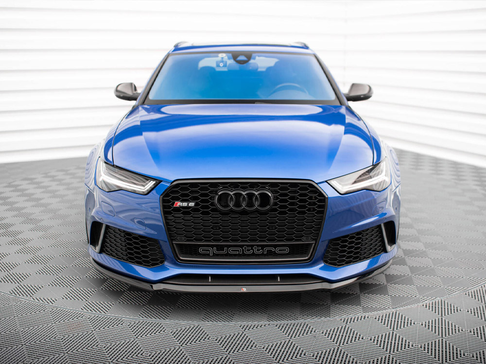 Maxton front splitter v2 audi rs6 c7 3 Maxton front splitter v2 audi rs6 c7 - image 3