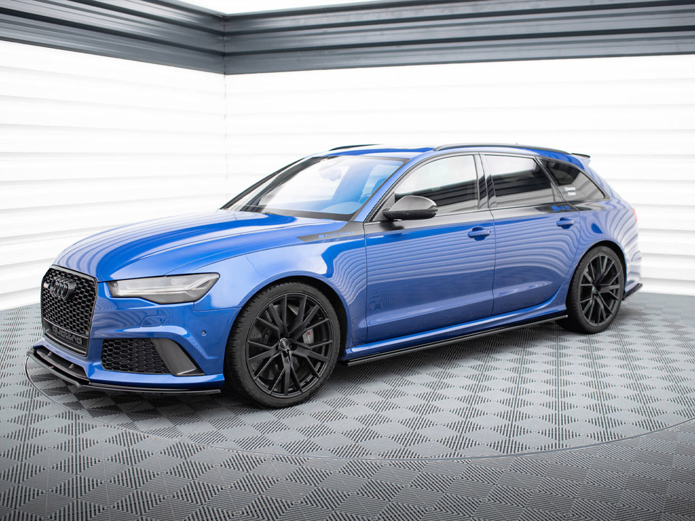 Maxton side skirts diffusers v1 audi rs6 c7 2 Maxton side skirts diffusers v1 audi rs6 c7 - image 2