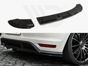 Maxton Rear Splitter (Vertical Bars) Volkswagen Polo GTI Mk5 Facelift Models