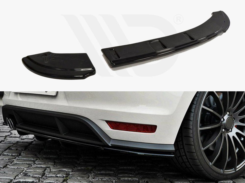 Maxton rear splitter (vertical bars) volkswagen polo gti mk5 facelift models 1 Maxton rear splitter (vertical bars) volkswagen polo gti mk5 facelift models