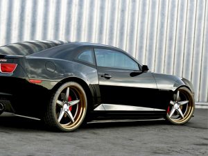 Maxton Side Skirts Diffusers Chevrolet Camaro V SS - EU Version (Preface) (2009-2013)