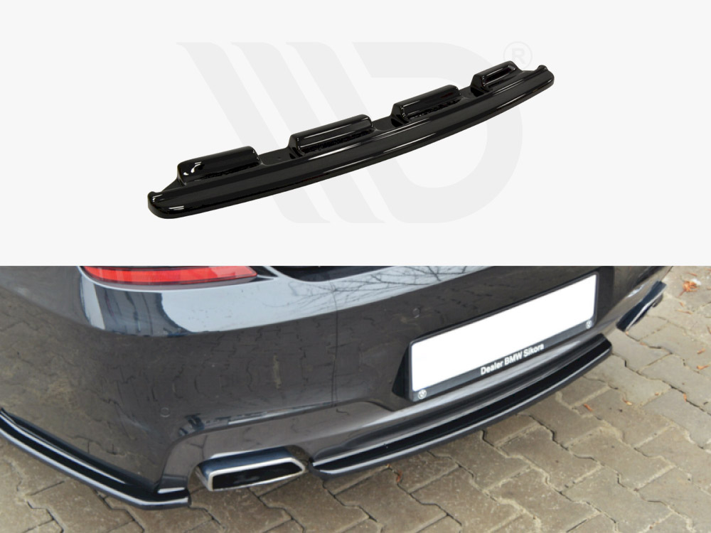 Maxton central rear splitter bmw 6 series gran coupe m-sport 1 Maxton central rear splitter bmw 6 series gran coupe m-sport
