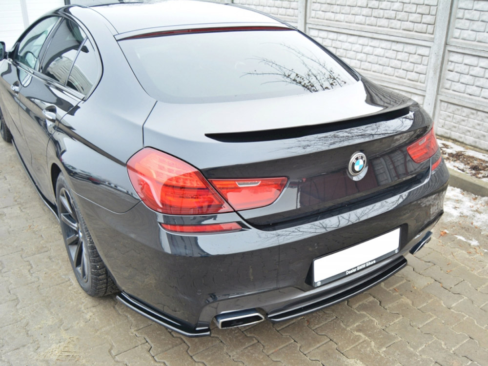 Maxton central rear splitter (vertical bars) bmw 6 gran coupe m-sport 3 Maxton central rear splitter (vertical bars) bmw 6 gran coupe m-sport - image 3