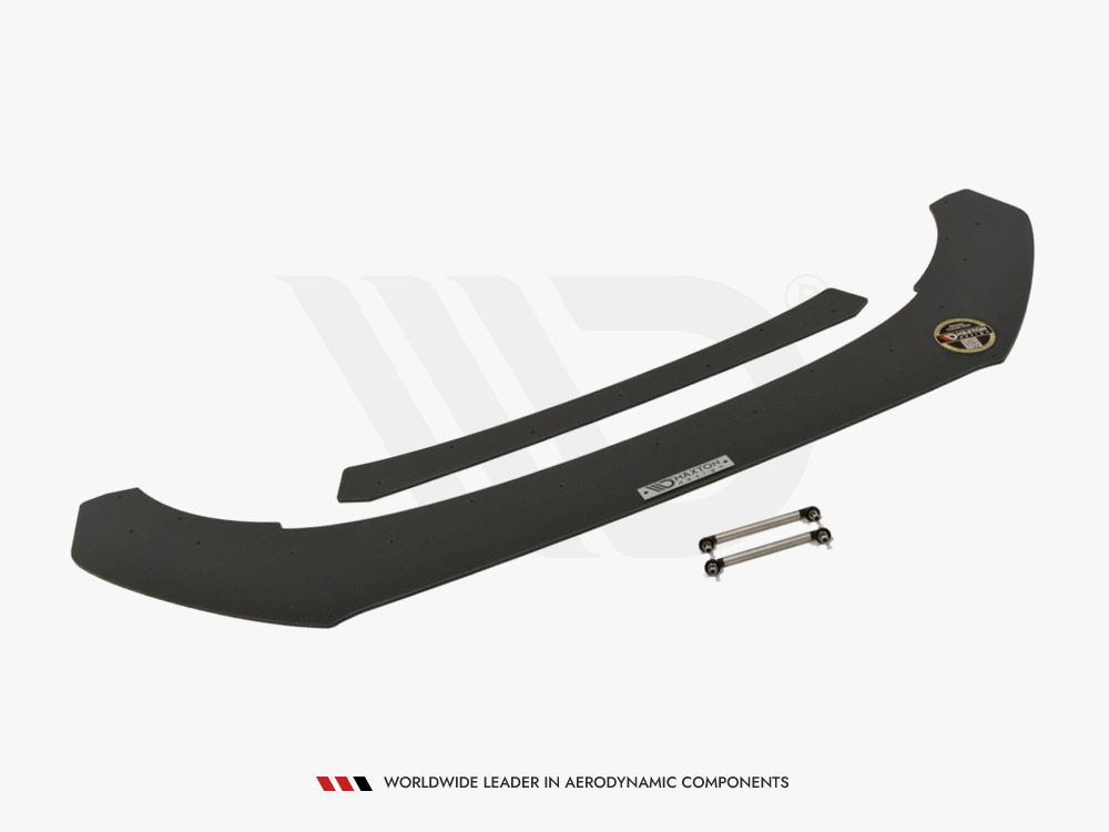 Maxton front racing splitter volkswagen polo gti mk5 facelift models 4 Maxton front racing splitter volkswagen polo gti mk5 facelift models - image 4