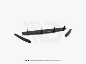 Maxton Rear Diffuser & Rear Side Splitters Audi A6 S-Line C7 (Exhaust 2x1)