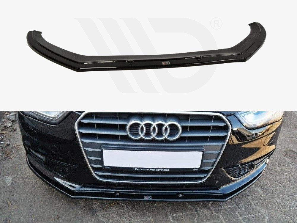 Maxton front splitter v1 audi a4 b8 facelift models 1 Maxton front splitter v1 audi a4 b8 facelift models