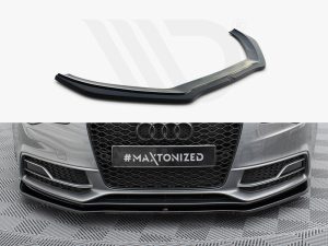 Maxton Front Splitter V2 Audi S5/A5 S-Line 8T Facelift Models