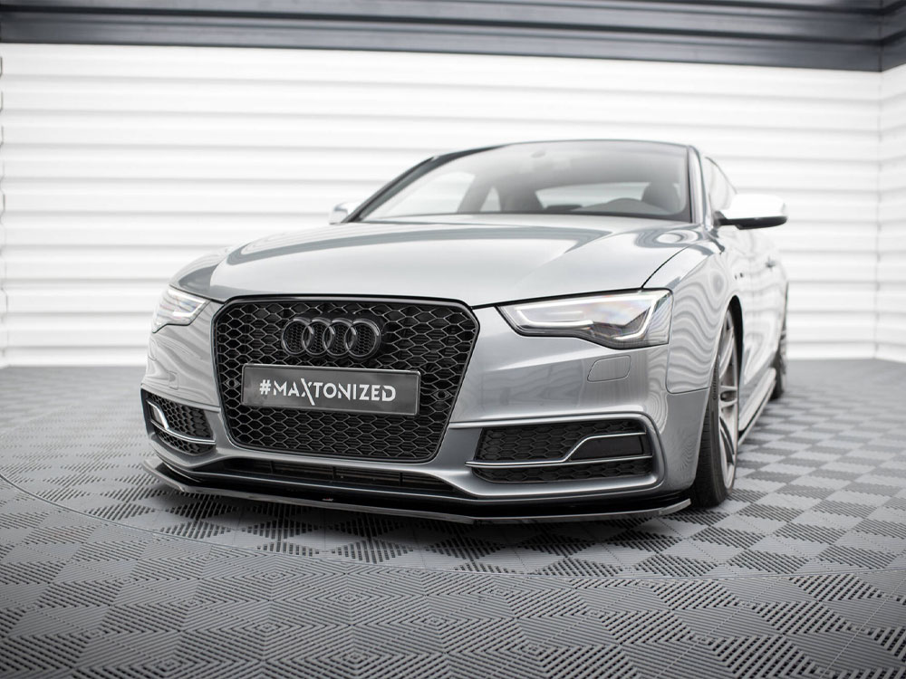 Maxton front splitter v2 audi s5/a5 s-line 8t facelift models 2 Maxton front splitter v2 audi s5/a5 s-line 8t facelift models - image 2