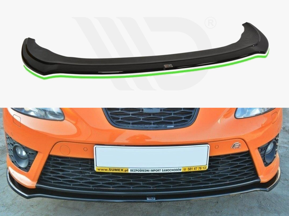 Maxton front splitter v2 seat leon mk2 cupra / fr (facelift models) 1 Maxton front splitter v2 seat leon mk2 cupra / fr (facelift models)