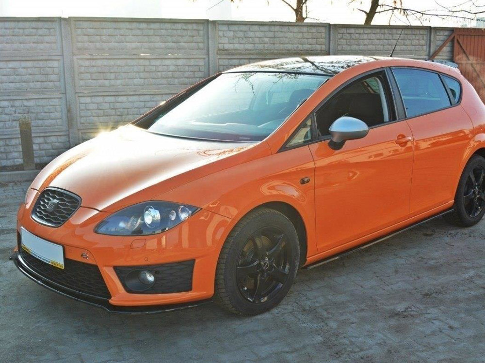 Maxton front splitter v2 seat leon mk2 cupra / fr (facelift models) 2 Maxton front splitter v2 seat leon mk2 cupra / fr (facelift models) - image 2