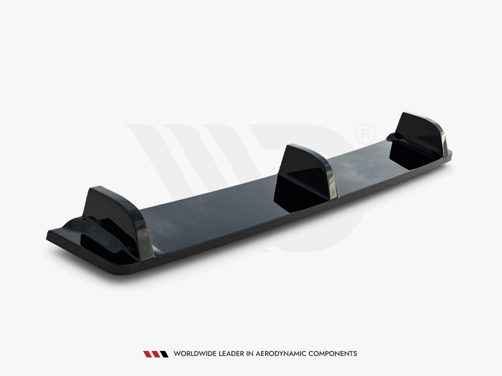 Maxton central rear splitter (vertical bars) vw golf r mk7 6 Maxton central rear splitter (vertical bars) vw golf r mk7 - image 6