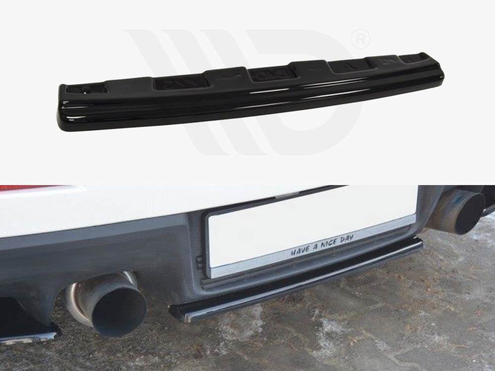 Maxton central rear splitter mitsubishi lancer evo x (without vertical bars) (2007-2015) 1 Maxton central rear splitter mitsubishi lancer evo x (without vertical bars) (2007-2015)
