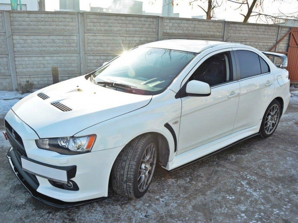 Maxton side skirts diffusers mitsubishi lancer evo x us version (2007-2015) 2 Maxton side skirts diffusers mitsubishi lancer evo x us version (2007-2015) - image 2