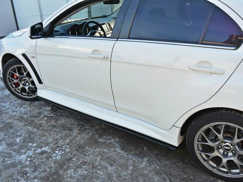 Maxton side skirts diffusers mitsubishi lancer evo x us version (2007-2015) 3 Maxton side skirts diffusers mitsubishi lancer evo x us version (2007-2015) - image 3