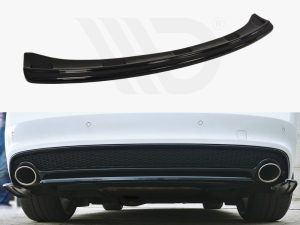 Maxton Central Rear Splitter Audi A5 S-Line 8T Facelift Models Coupe/Sportback (2011-2016)