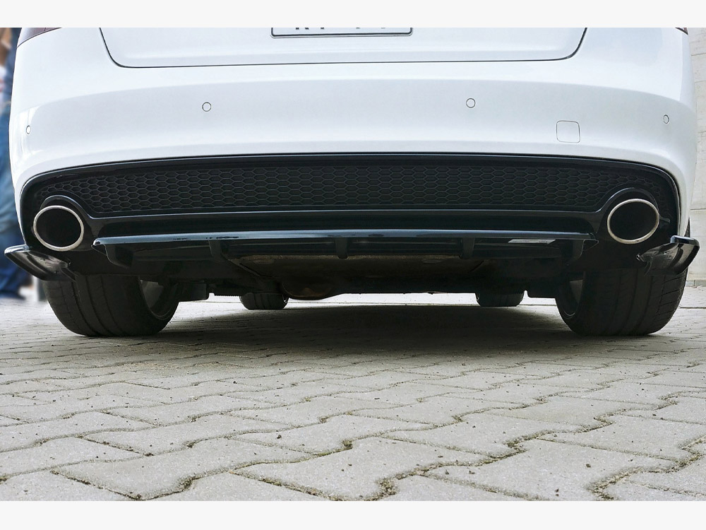 Maxton central rear splitter (vertical bars) audi a5 s-line 8t facelift models coupe/sportback (2011-2016) 3 Maxton central rear splitter (vertical bars) audi a5 s-line 8t facelift models coupe/sportback (2011-2016) - image 3