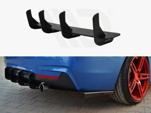 Maxton Rear Diffuser and Rear Side Splitters BMW 4 Series Coupe/Gran Coupe/Cabrio M-Pack F32/F36/F33