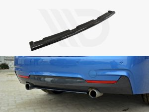 Maxton Central Rear Splitter BMW 4 Series Coupe/Gran Coupe/Cabrio M-Pack F32/F36/F33