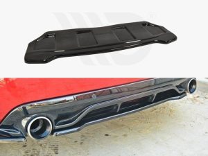 Maxton Central Rear Splitter Peugeot 308 Mk2 GTI (Without Vertical Bars)