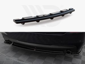 Maxton Central Rear Splitter (Vertical Bars) BMW 5 Series F11 M-Pack