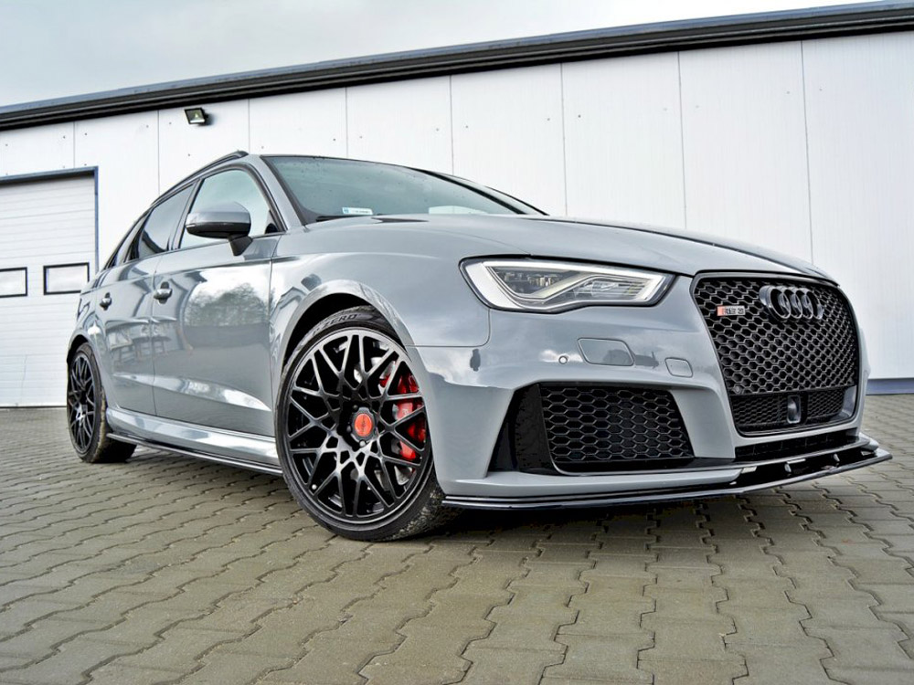 Maxton front splitter v2 audi rs3 8va sportback pre-facelift (2015-2016) 2 Maxton front splitter v2 audi rs3 8va sportback pre-facelift (2015-2016) - image 2
