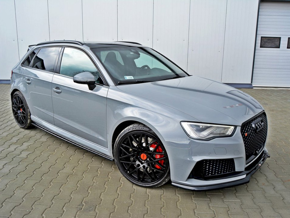 Maxton side skirts diffusers audi rs3 8va pre-facelift (2015-2016) 2 Maxton side skirts diffusers audi rs3 8va pre-facelift (2015-2016) - image 2