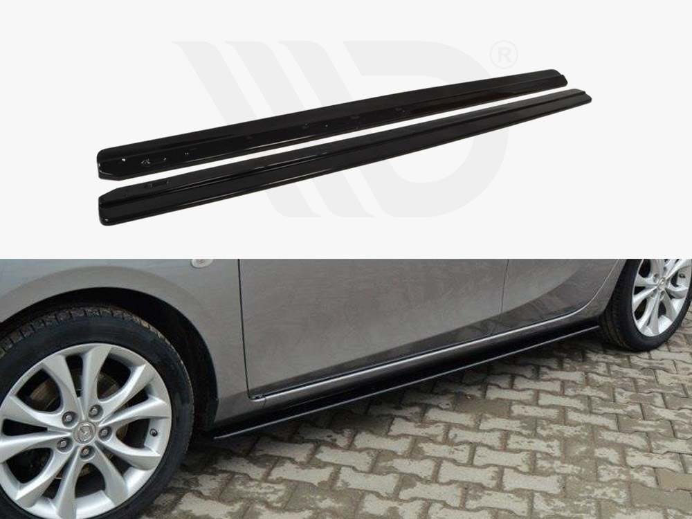 Maxton side skirts diffusers mazda 3 mk2 sport (preface models) 1 Maxton side skirts diffusers mazda 3 mk2 sport (preface models)