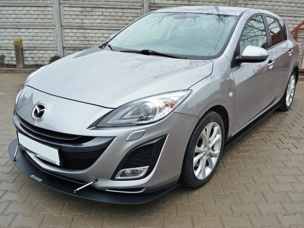 Maxton racing side skirts diffusers mazda 3 mk2 sport (preface models) 2 Maxton racing side skirts diffusers mazda 3 mk2 sport (preface models) - image 2