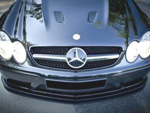 Maxton Front Splitter Mercedes CLK W209 (SL Black Series Look)