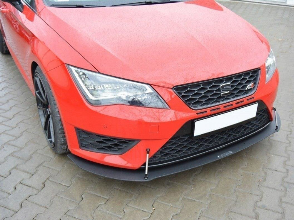 Maxton front racing splitter seat leon mk3 cupra/fr 4 Maxton front racing splitter seat leon mk3 cupra/fr - image 4