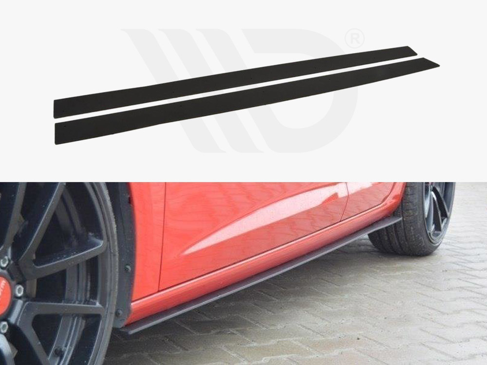 Maxton racing side skirts diffusers seat leon mk3 cupra/fr 1 Maxton racing side skirts diffusers seat leon mk3 cupra/fr