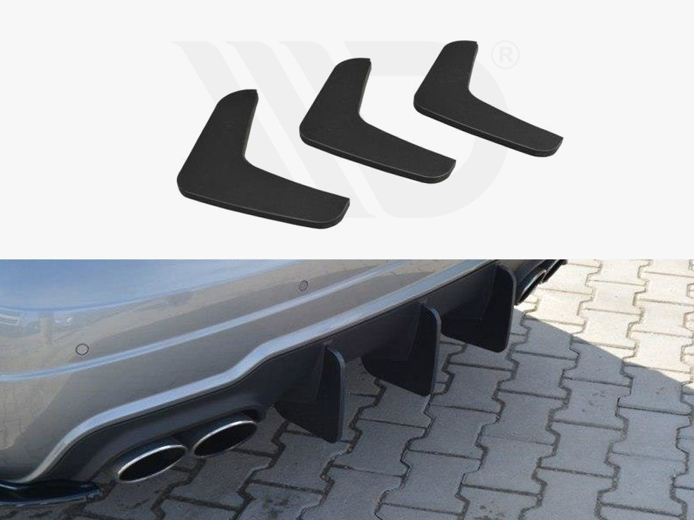 Maxton rear diffuser v1 mercedes c-class w204 amg-line (facelift models) 1 Maxton rear diffuser v1 mercedes c-class w204 amg-line (facelift models)