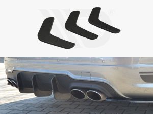 Maxton Rear Diffuser V2 Mercedes C W204 AMG-Line Facelift Models (2011-2014)