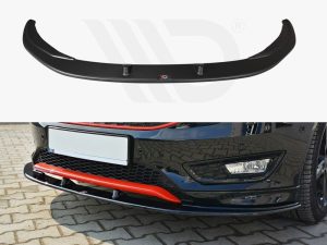 Maxton Front Splitter V1 Ford Focus Mk3 ST-Line Facelift Models (2015-2018)