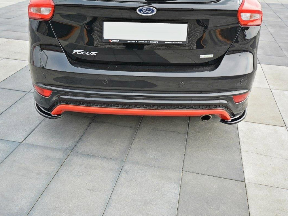 Maxton rear side splitters ford focus mk3 st-line facelift models (2015-2018) 3 Maxton rear side splitters ford focus mk3 st-line facelift models (2015-2018) - image 3