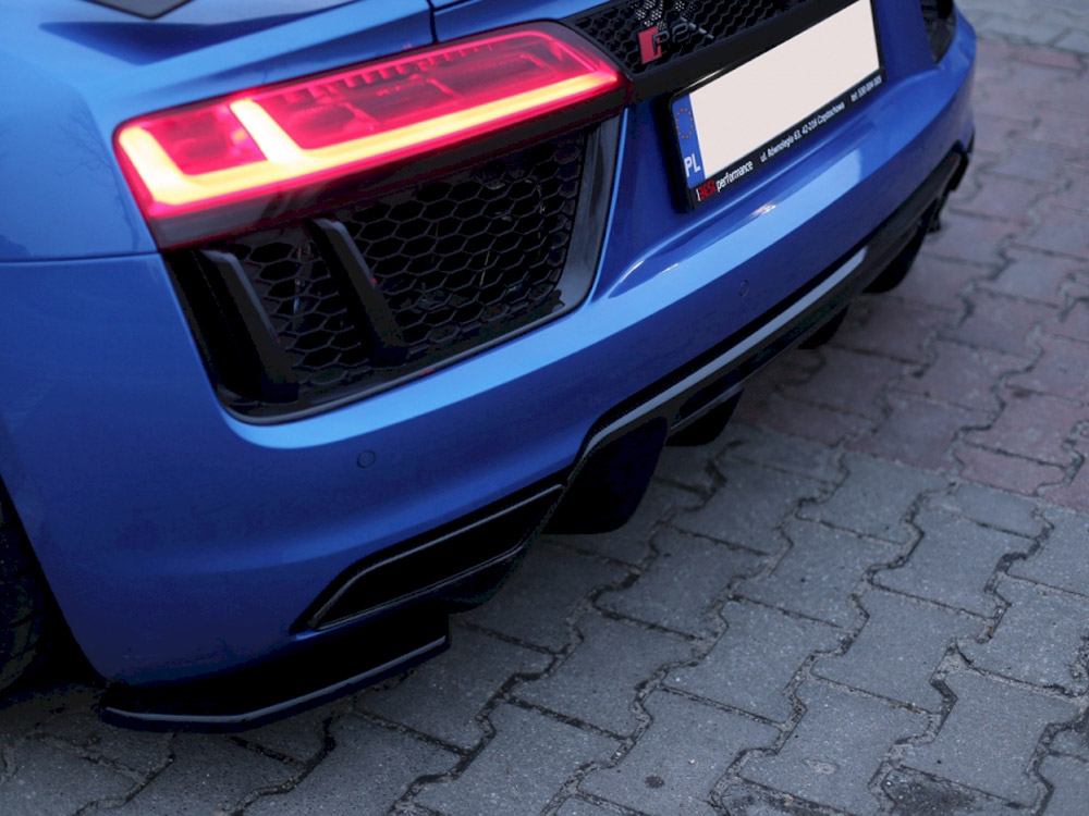 Maxton rear side splitters audi r8 mk2 (2015-2017) 3 Maxton rear side splitters audi r8 mk2 (2015-2017) - image 3