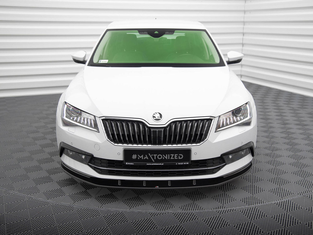 Maxton front splitter v3 skoda superb mk3 3 Maxton front splitter v3 skoda superb mk3 - image 3