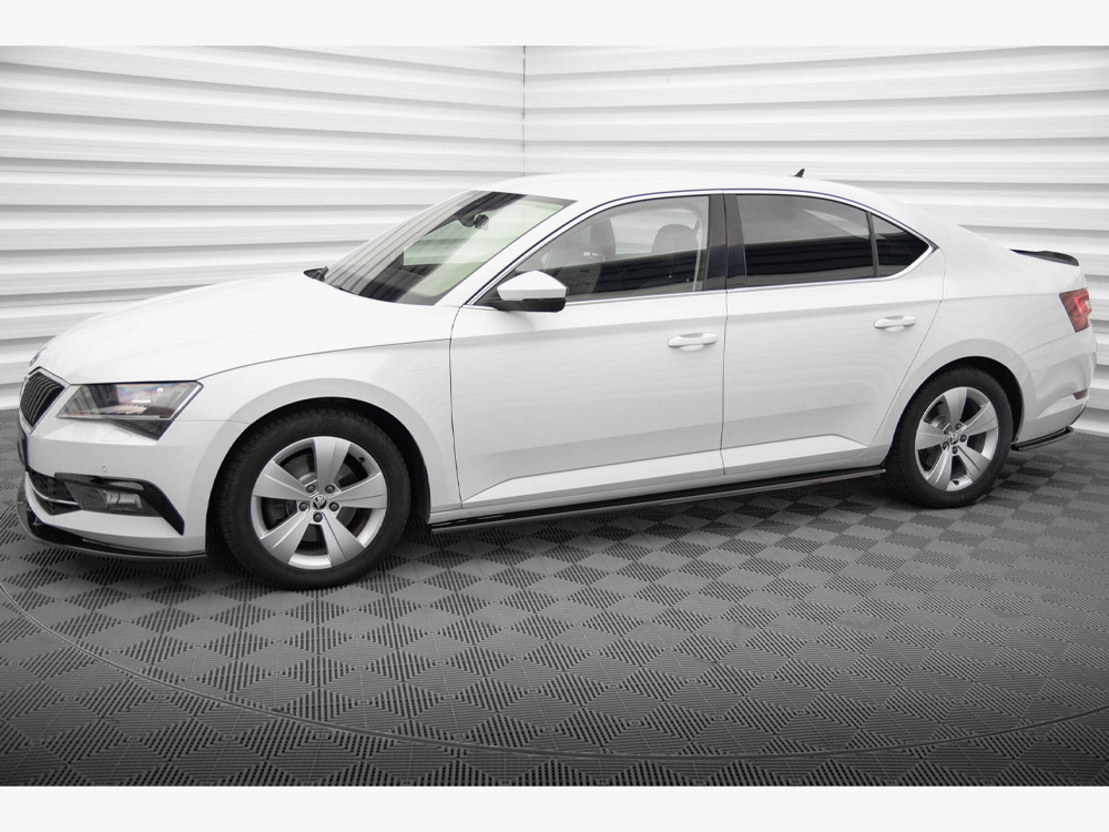 Maxton side skirts diffusers skoda superb mk3 2 Maxton side skirts diffusers skoda superb mk3 - image 2