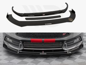 Maxton Hybrid Front Splitter V2 Ford Focus ST Mk3 Facelift Models