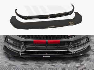 Maxton Hybrid Front Splitter V1 Ford Focus ST Mk3 Facelift Models