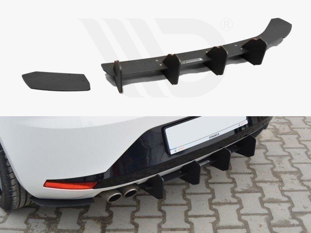 Maxton rear diffuser seat leon mk3 fr hatchback (2012-2016) 1 Maxton rear diffuser seat leon mk3 fr hatchback (2012-2016)